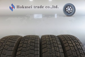 GOODYEAR／グッドイヤー ICENAVI7 185/60R15 4本SET／2021年製 9.5分山 スタッドレス／中古 ／ 24082204