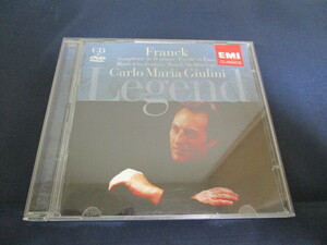 Legends Carlo Maria Giulini Franck CD+DVD