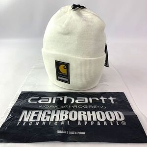 《美品》Carhartt WIP×NEIGHBORHOOD NHCH Watch Cap ビーニーニット キャップ/帽子 併売《メンズ古着・山城店》U445