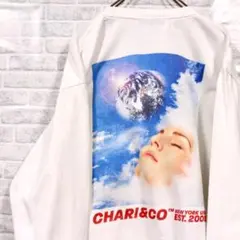 CHARI&CO グラフィックデザイン プリント ロンT チャリアンドコー