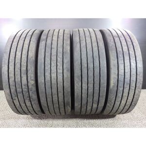 ダンロップ DECTES SP122 215/70R17.5 4本SET◎2017年製７分山オンロード◎中古 1本の内面に若干の傷、3本の片に欠けあり◎旭川手渡し可