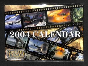 【非売品・未開封】DVDと2004カレンダー　《メダルオブオナーライジングサン》