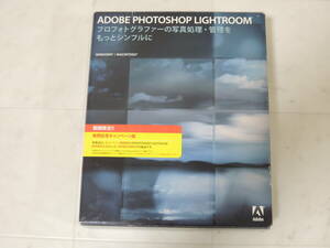 A-05322●Adobe Photoshop Lightroom 1.0 日本語版 Windows Mac 対応