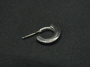 1円 CHANEL シャネル 片耳のみ ピアス アクセサリー レディース シルバー系 FB6107