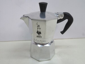 ★BIALETTI エスプレッソメーカー モカ エキスプレス コーヒーメーカー ビアレッティ MADE IN ITALY USED 13215★！！