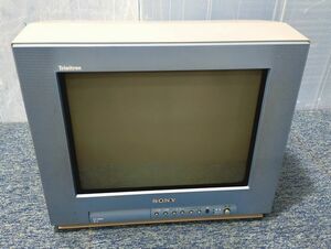 【NY384】SONY ソニー トリニトロン ベガ カラーテレビ KV-14D1 リモコン付き 14型ブラウン管テレビ Trinitoron WEGA 2002年製