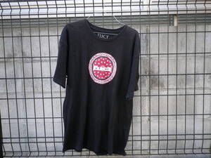 ＿＿FUCT◆Tシャツ＿サイズL＿コットン＿BLK＿ロゴプリント