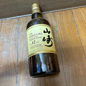 シングルモルトウイスキー 山崎 12年 700ml 瓶YAMAZAKI ビンテージ 