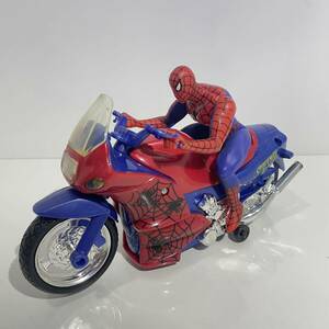 当時物 レア スパイダーマン バイク フィギュア マーベル レトロ ヴィンテージ marvel 現状品