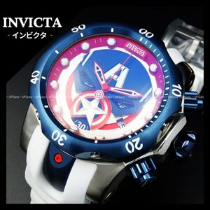 限定モデル★キャプテンアメリカ INVICTA Marvel 32455　インビクタ　マーベル