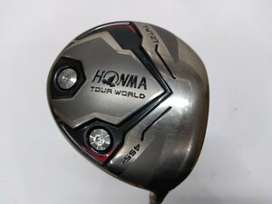 1W HONMA GOLF 本間ゴルフ TOUR WORLD TW727 455S 9.5度 flex:SR VIZARD YA65 メンズ右 HC付き　ツアーワールドTW727ドライバー 凹み