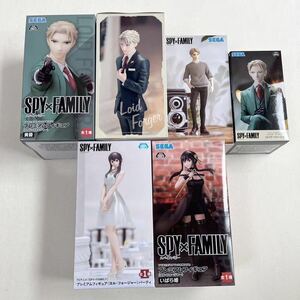 新品未開封 セガ SPY × FAMILY スパイファミリー プレミアムフィギュア ヨル フォージャー ロイド 6種セット 大量 黄昏 いばら姫 人形