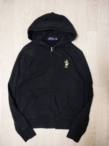 POLO RALPH LAUREN/ポロ ラルフ ローレン/RIDING BEAR HOODIE/ラインディングポロベア刺繍ZIPパーカー/フーディー