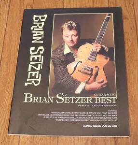 ギタースコア ブライアン・セッツァー・ベスト BRIAN SETZER STRAY CATS ストレイ・キャッツ ギタータブ譜のみ