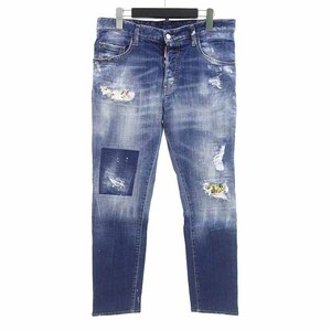 【特別価格】DSQUARED2 Skater Jean ジーンズ デニム パンツ ネイビー メンズ48