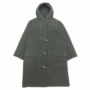 美品 オールドイングランド OLD ENGLAND CLASSIC DUFFLE COAT クラシック ダッフル コート ウール100％ メルトン ロング ジャケット 英国製