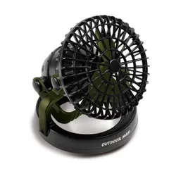 新品☆ OUTDOOR MAN(アウトドアマン) FAN&LIGHT+ KOLT-001B