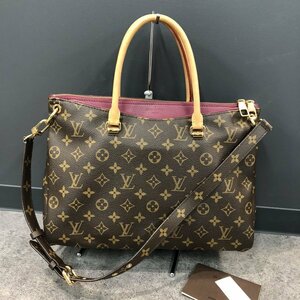 【美品】LOUIS VUITTON M40466 パラス モノグラム ダリア 2WAY ハンドバッグ