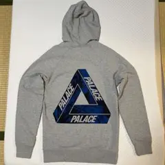 PALACE パレス パーカー グレー トライアングルロゴ Mサイズ