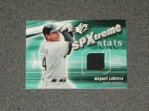 Miguel Cabrera (ミゲル・カブレラ) 2005 Upper Deck Jersey card (ジャージーカード) 130枚限定 MLB