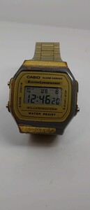 稼働品 腕時計 CASIO A-168 デジタル