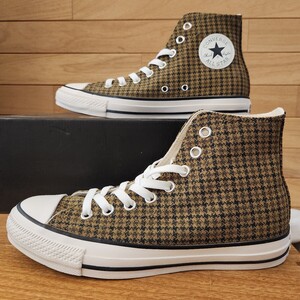 25.5cm 新品正規品 コンバース CONVERSE スニーカー オールスター ALL STAR AS CHECK HI　メンズ　ハイカット