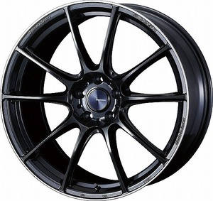 WedsSport ホイール SA25R メタルブラック 19インチ×9.5J +48 5H114.3 0073824