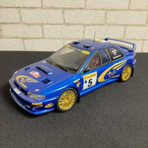 AUTOart オートアート 1/18 Subaru スバル インプレッサ WRC モンテカルロラリー 1999 ミニカー　箱無し　良品　コレクター品　k51-296-1