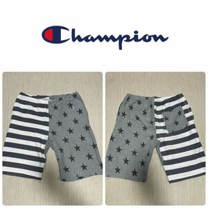 Champion REVERSE WEAVE チャンピオン リバースウィーブ スウェット XL ビンテージ ショート パンツ 星 柄 ボーダー 星条旗 刺繍タグ ロゴ