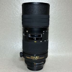 6-8） 外観美品 Nikon ED AF MICRO NIKKOR 70-180mm 1:4.5-5.6 D ニコン 望遠ズームレンズ 