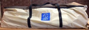 【中古】　WHOLE EARTH 　ホールアース　ハーフクーヘン　2～3人用　トンネル型コンパクト2ルームテント　 WE23DA11