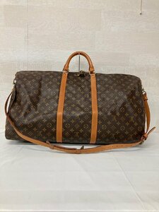 ◎LOUIS VUITTON ルイヴィトン モノグラム キーポル 60 バンドリエール60 ボストンバッグ ハンドバッグ LV 旅行鞄 1980年製 M41412◎