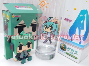 2個セット CHAN×CO グラフィグ ABS & グラス Happy くじ ファミリーマート 限定 初音ミク 2012 E賞 2013 Summer Ver. H賞 ちゃんこミク