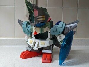 当時もの 元祖SDガンダム 現状品 外伝 真聖機兵ガンレックス 部品取り用