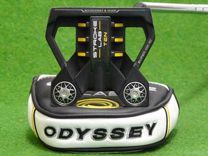 【美品】PGAツアー支給品 ODYSSEY STROKE LAB TEN S パター 34インチ ツアーIDバンド 純正HC付属 プロトタイプ 本物保証