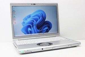 1円スタート ノートパソコン Windows11 WPS office搭載 Panasonic レッツノート CF-SV8 第8世代 Core i5 SSD256GB メモリ8GB カメラ