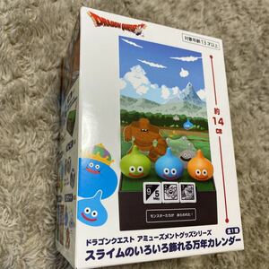 ドラゴンクエスト アミューズメントグッズシリーズ スライムのいろいろ飾れる 万年カレンダー　送料350円〜