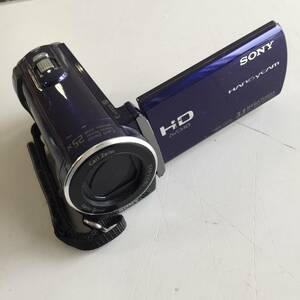 ○SONY デジタルHDビデオカメラレコーダー Handycam HDR-CX170 ソニー 10年製 小型 家電 バッテリー欠品 動作未確認(NF240605)360-371