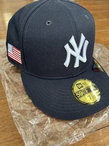 7 1/2 NEW ERA 59FIFTY Yankees US Flag