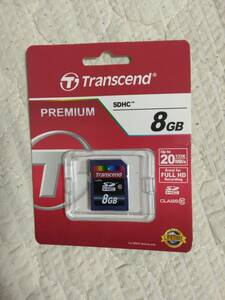 TRANSCEND　SDHC８GB　未開封品