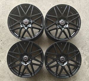 中古アルミホイール 「DDS」 18x7.5＋38 PCD:114.3 穴：5 ハブ径:74 4本セット出品