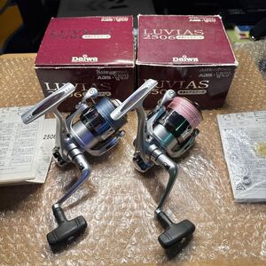 ダイワ DAIWA 04ルビアス 04LUVIAS 2506 スピニングリール 2台セット