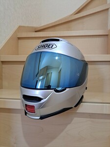 ショウエイヘルメットSHOEI ネオテック2NEOTEC2 ライトシルバー Mサイズ