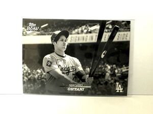 大谷翔平 日本未発売BOX 2024 Topps Black and White ドジャース Shohei Ohtani ToppsUS限定 50/50