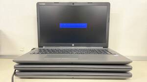 中古ノートパソコン ３台セット ★hp Core i3-7th/パスワード有り/4GB/os無し/15インチ以上★