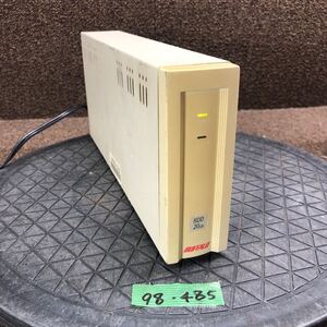 98-485 激安 レトロPC パーツ 外付けHDD ハードディスクユニット BAFFALO DSC-U20GTV/USP メルコ SCSI 通電のみ確認 HDD無し ジャンク