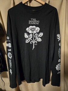 HUF × THE SMASHING PUMPKINS ハフ スマッシング・パンプキンズ スマパン 長袖 ロンTシャツ