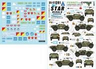 新品塗料・工具 1/35 現用 キプロス紛争のフェレット偵察車 #2 UNFICYPのカナダ軍フェレットMk.1/Mk.2 デ