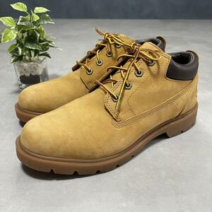 極美品 Timberland ショートブーツ ウィートヌバックレザー 27cm