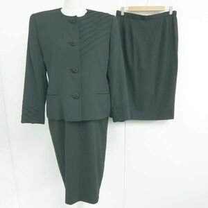 【即決】◆BILL BLASS ビルブラス◆3点セットアップ スカート/ワンピース/ジャケット ブラックフォーマル サイズ13 #842130